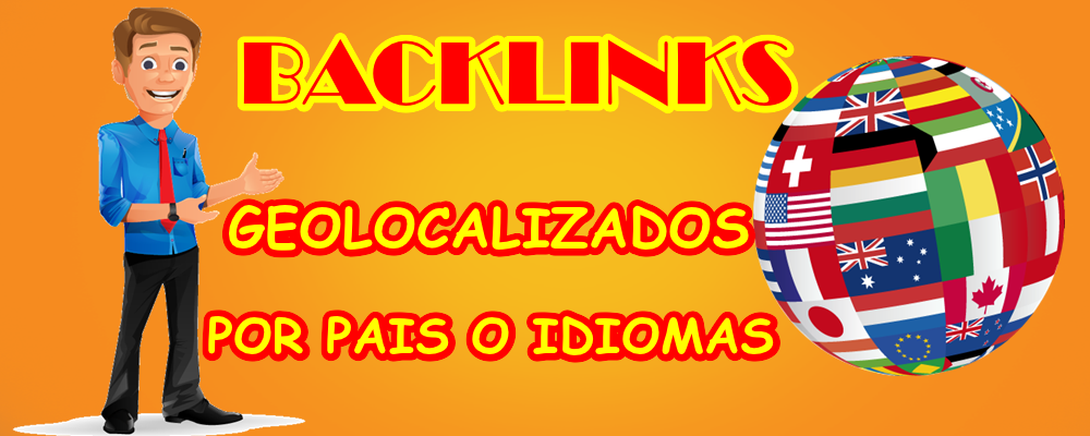 Backlinks geolocalizados por país o idioma