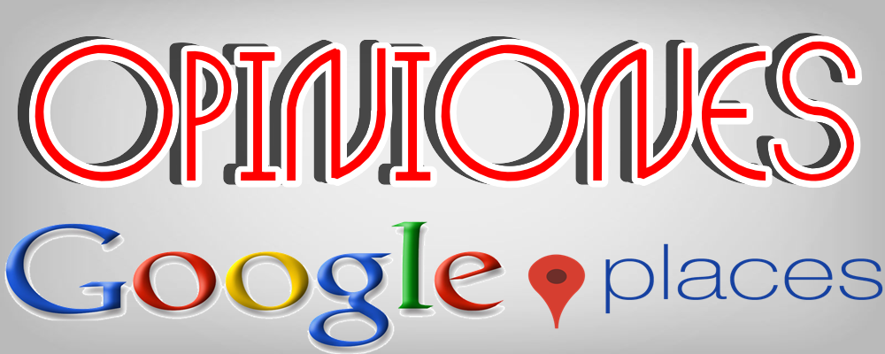 Opiniones Reseñas para Google Maps Places / Google My Business