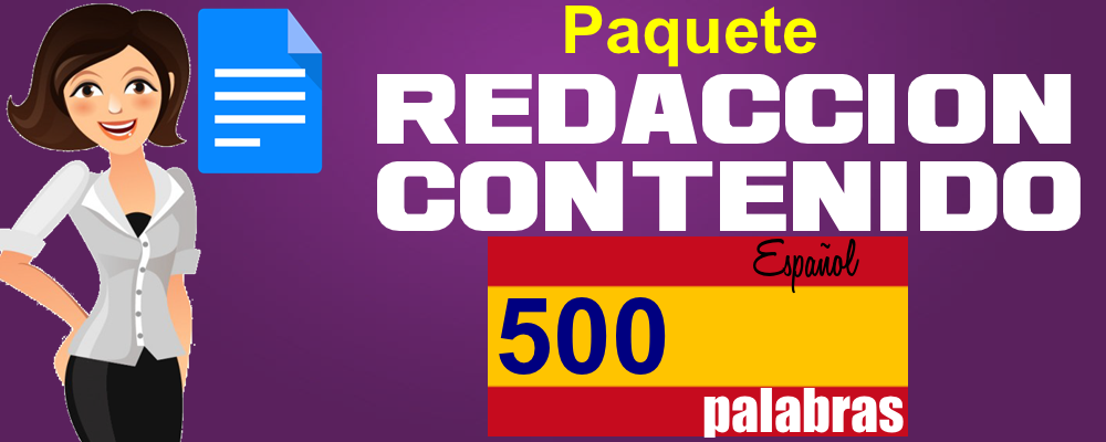 Paquete 10 Articulos SEO Profesionales de 500 Palabras en Español