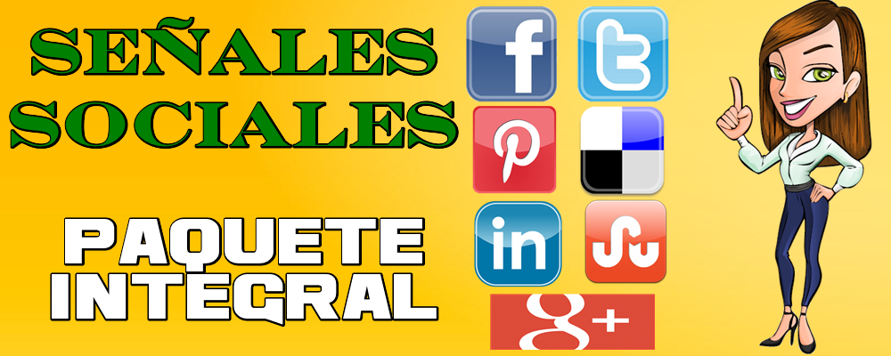Paquetes Integrales de Señales Sociales para Páginas web