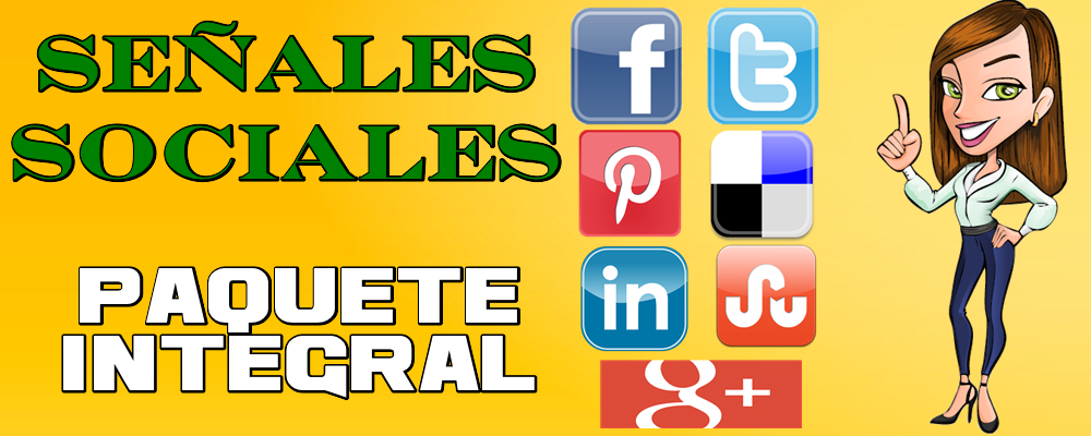 Paquetes Integrales de Seales Sociales para Pginas web 